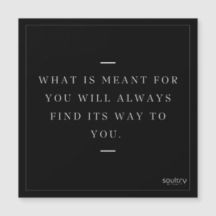 Love Notes to Self : Ce qui est fait pour vous...