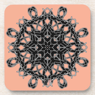 Love Octa Glyph Dessous de verre Dusk