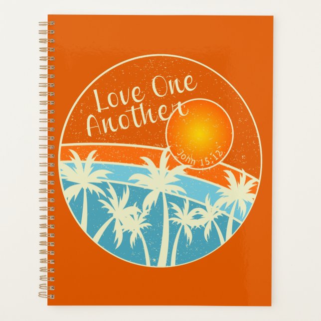 Love One Another Christian Design (Devant)