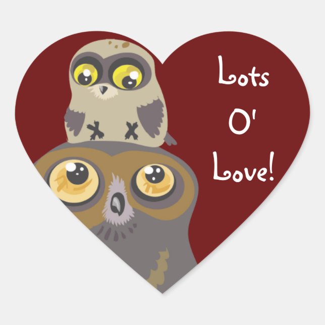 Love Owl et Baby Stickers (Devant)