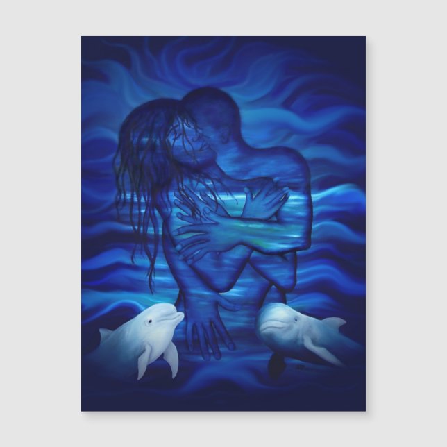 Love, Passion act - paire avec dauphin (Devant)