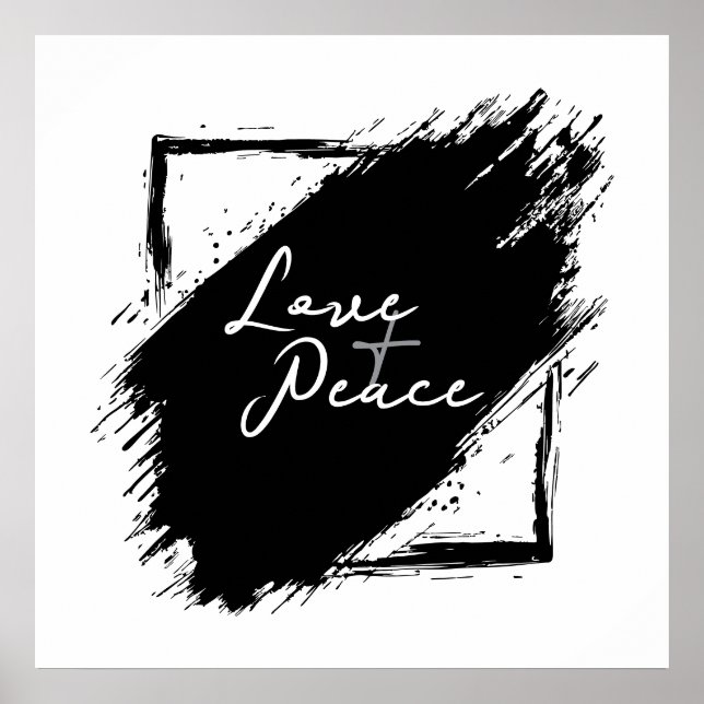 Love & Peace poster & Prints (Devant)
