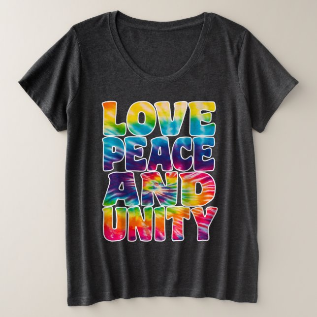 LOVE PEACE UNITY. (Design devant)