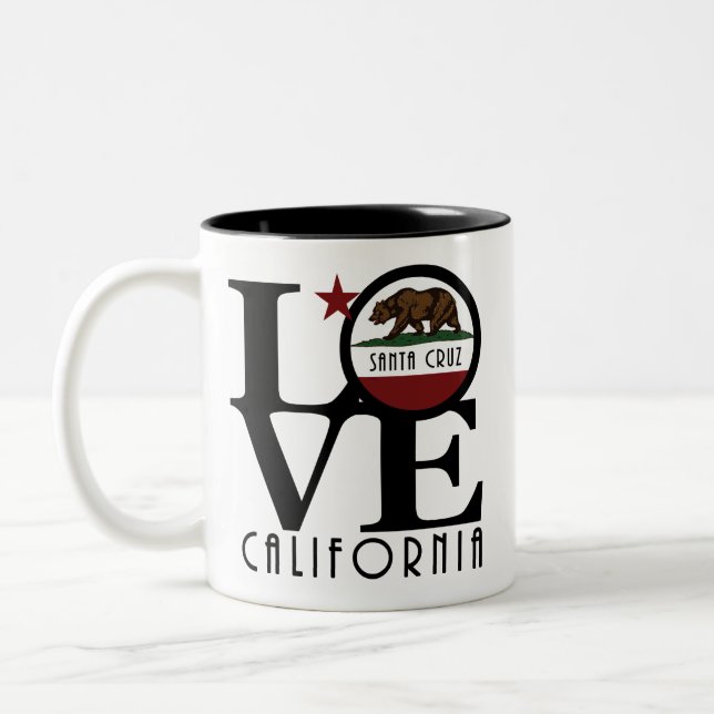 LOVE Père Noël Cruz Café Mug 11oz (Gauche)