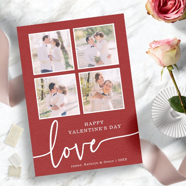 Love Photo Carte Saint Valentin (Love Photo Valentine's Day Card
)