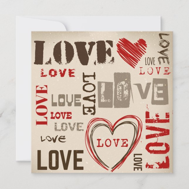 Love Photo Faire-part de naissance (Devant)