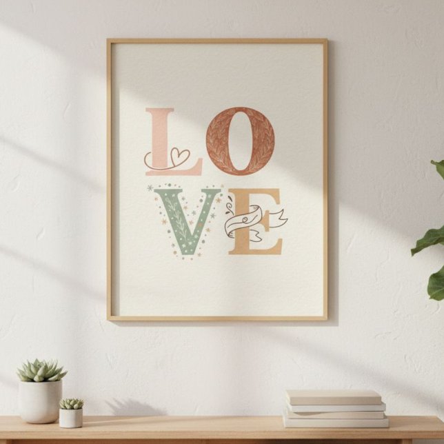 LOVE Poster | Quote Poster | Love Image |  (Créateur téléchargé)