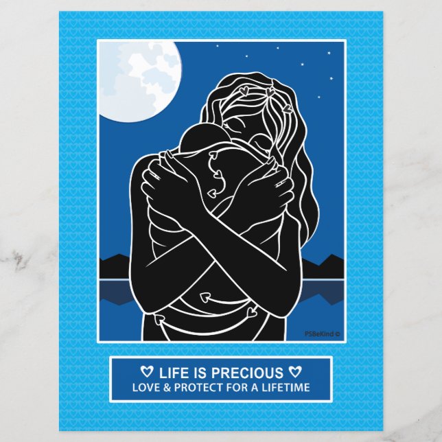 Love & Protect 1_Flat Paper Sheet 8.5"x11" (Devant)