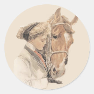 Love Ride Sur Sticker À Quatre Jambes