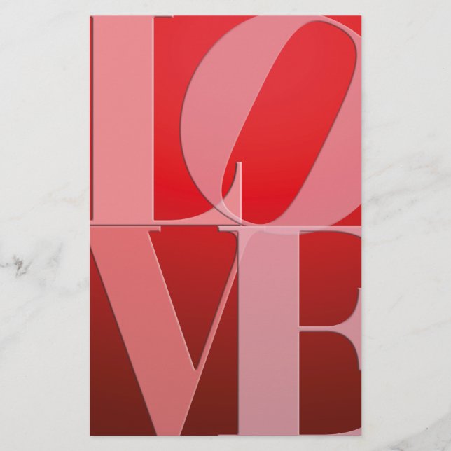 Love Romance Rouge rose (Devant)