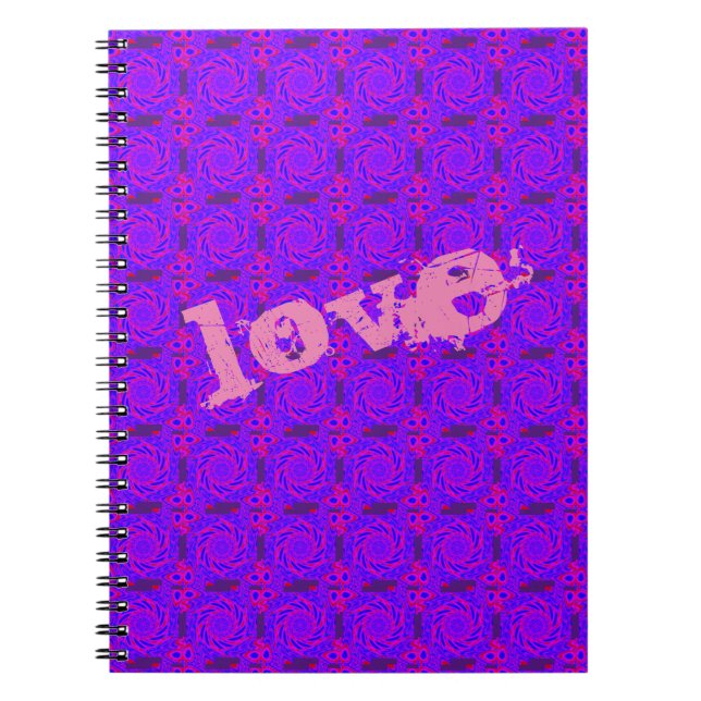 LOVE ROSE MANDALA CARNET (Devant)