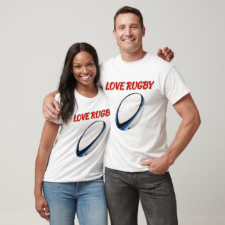 Love Rugby - T-shirt Unisex Rugby