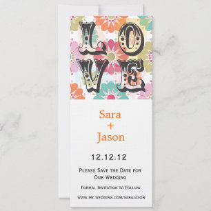 Love Save the Date Annonce