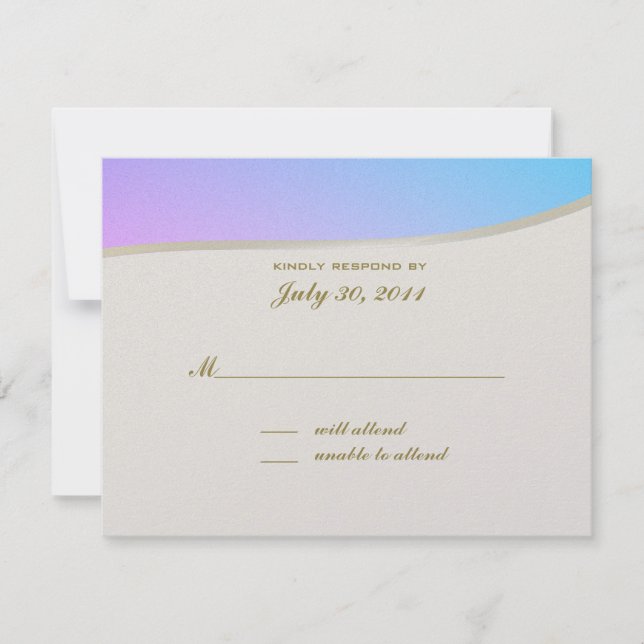 Love Songs Bat mitzvah / Carte de réponse (Devant)