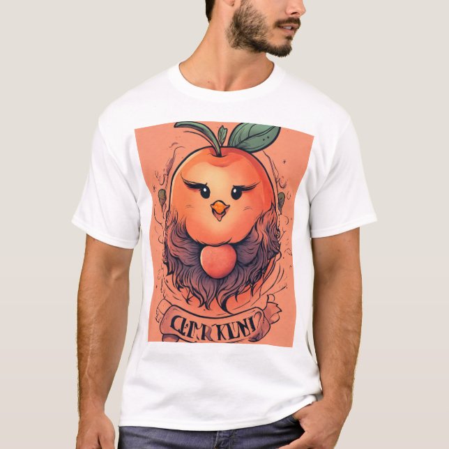 Love Squeeze : T-Shirt Apple Style Tattoo (Devant)