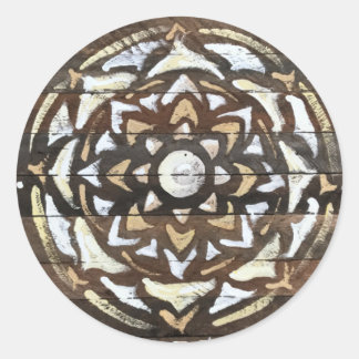 Love Sticker Mandala, Blanc