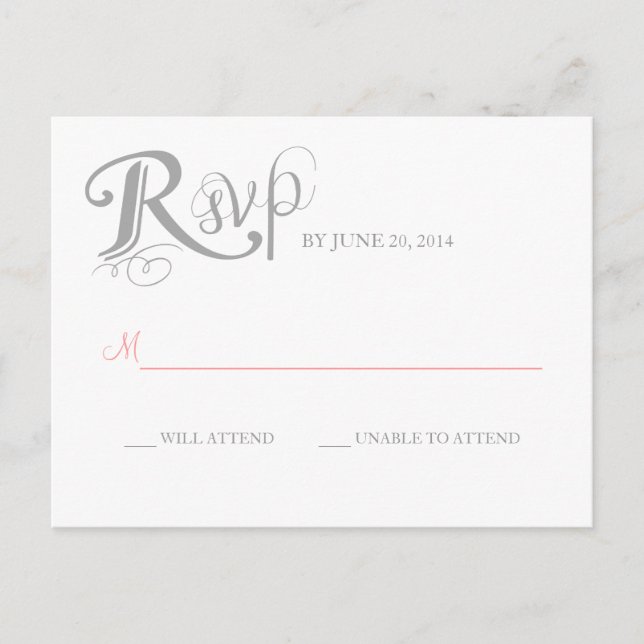 Love Story Mariage Répondre Carte postale (Devant)