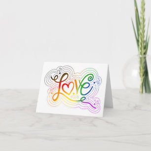 Love Swirl Doodle LGBTQ+ POC Pride Indicateur