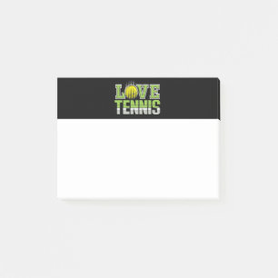 Love Tennis Post-it Notes