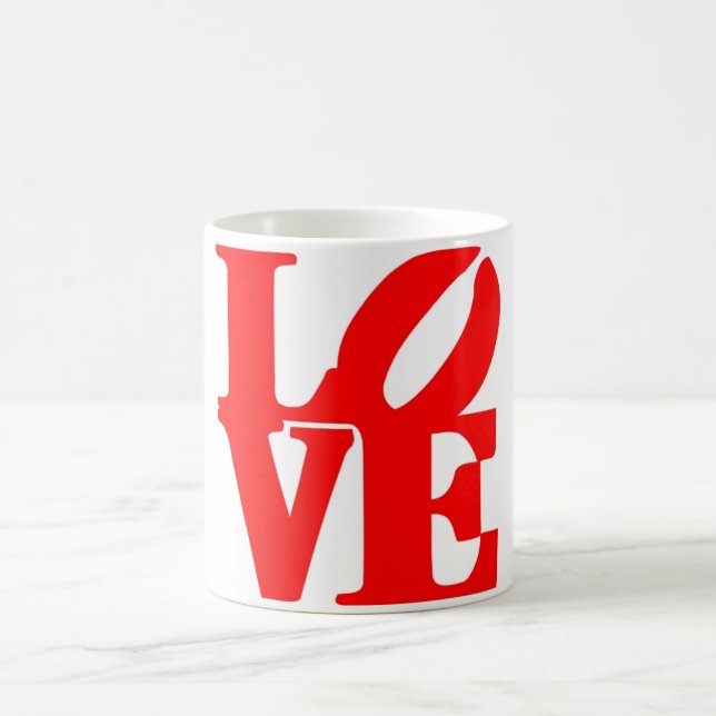 Love Text Coffee Mug (Centre)
