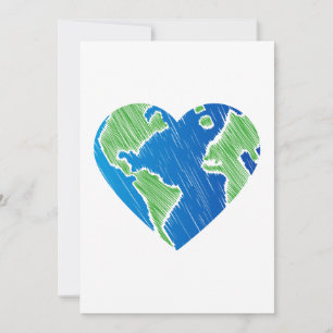 Love the Planet Jour des terres Recycle