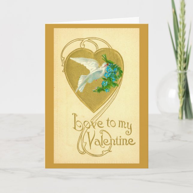 Love To My Valentine - Carte (Devant)