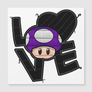 Love Toad - Magnet pourpre