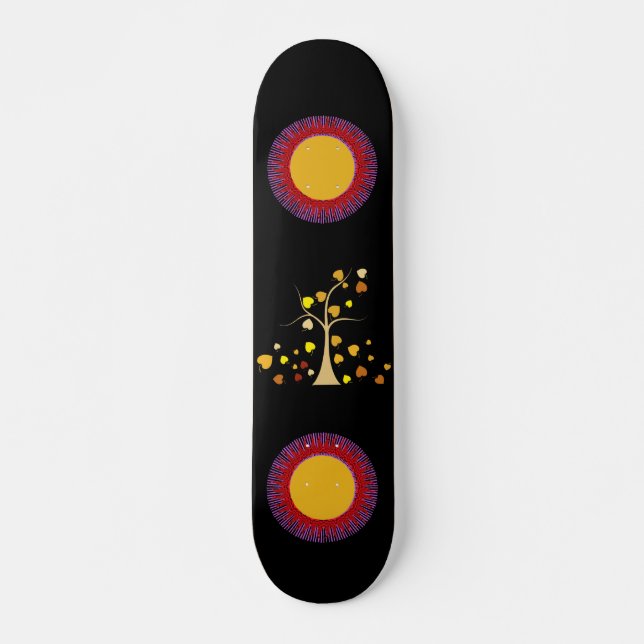 Love Tree Skateboard (Devant)