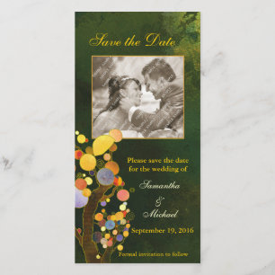 Love Trees : Save the Date Cartes photos