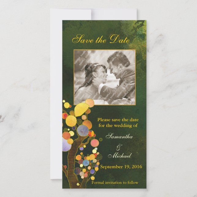Love Trees : Save the Date Cartes photos (Devant)