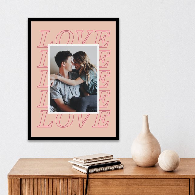 Love Typographie Poster de la Saint Valentin - Pea (Créateur téléchargé)