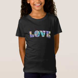LOVE Unique T-Shirt Graphique Moderne 3D, Cool Noi
