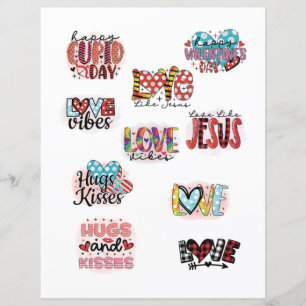 Love Valentines Day Romantic Scrapbook éléments