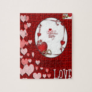 love valentines jigsaw puzzle kids