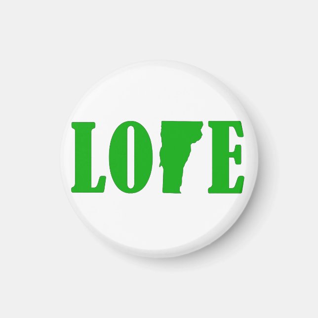 Love Vermont Magnet (Devant)