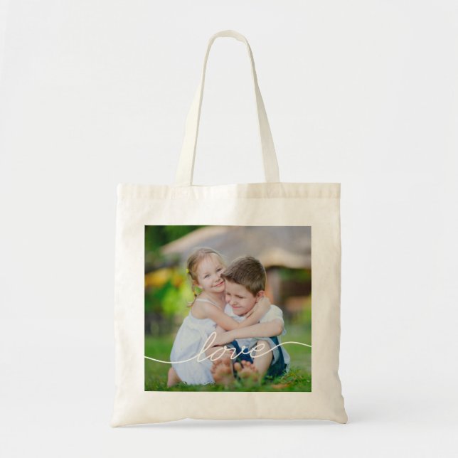 Love Writing Personalized Tote Bag (Devant)