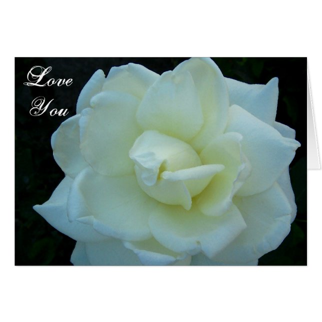 Love You_ Card (Devant horizontal)