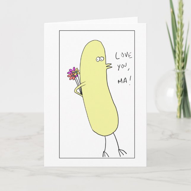 Love You Ma Bird ! Carte (Devant)