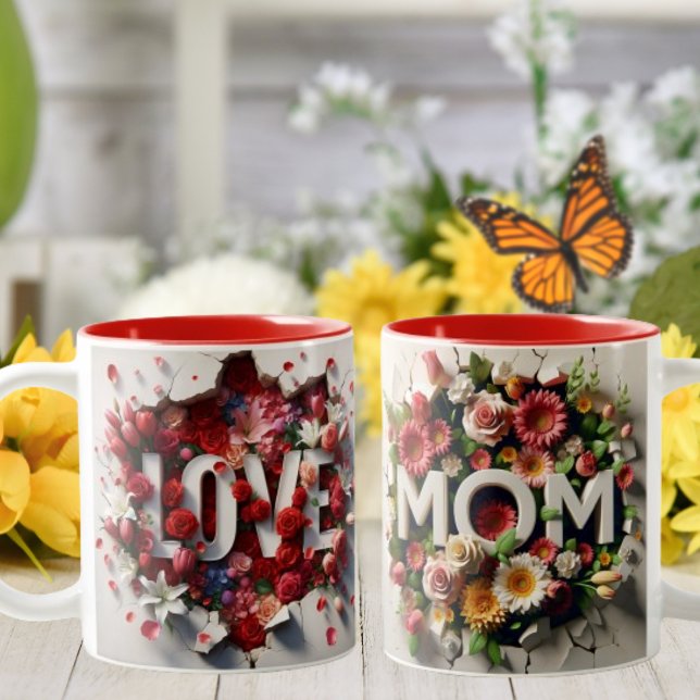 Love You Maman Fête des mères Mug (Créateur téléchargé)