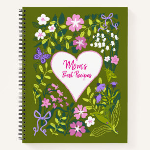 Love you maman livre de recettes botaniques mignon