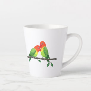 Lovebirds Inspiration Latte Mug