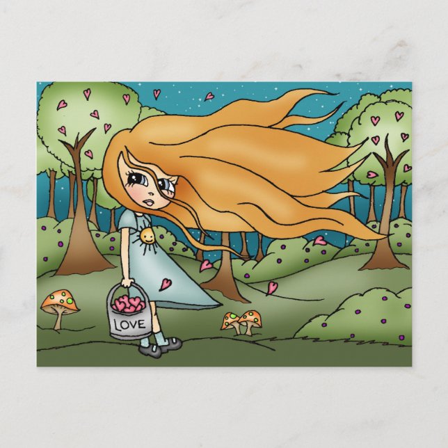 LoveBucket - Carte postale (Devant)