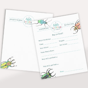 Lovebugs Baby shower Prédictions Conseils et souha