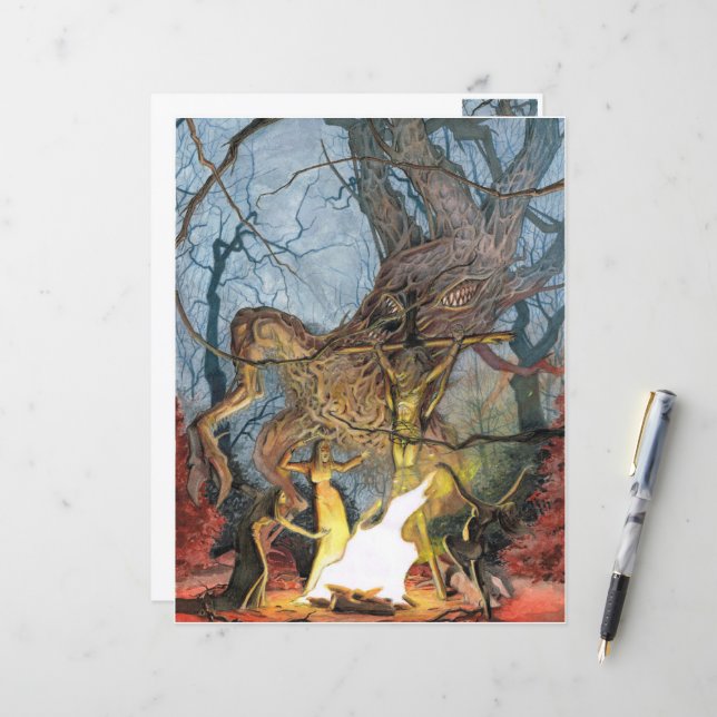 Lovecraftian A4 (Devant/Arrière en situation)