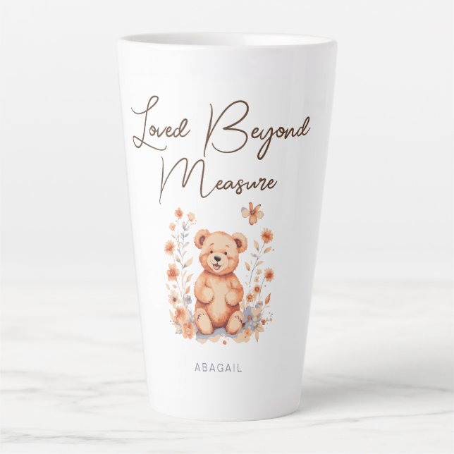 Loved Beyond Measure Latte Mug (Devant)