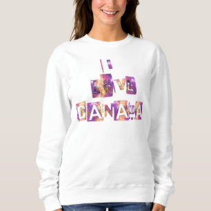 Lovely Canada Women's Basic Sweatshirt
