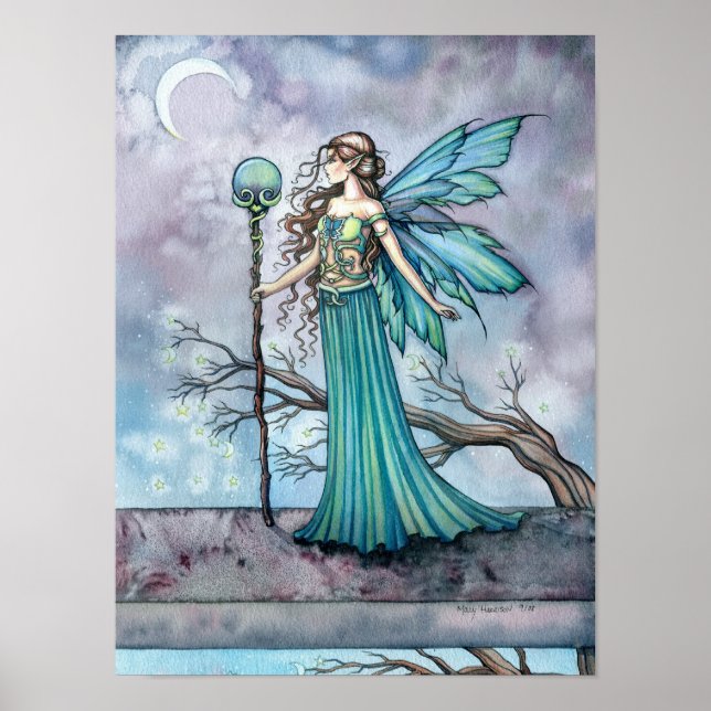 Lovely Fairy Fantasy Art Poster Print (Devant)