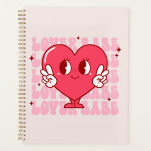 Lover Babe Coeur souriant mignon et texte répété