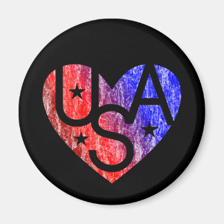 LOVER'S HEART® USA Magnet