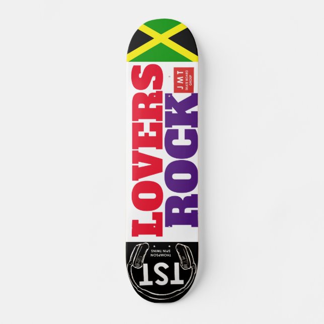 LOVERS ROCK Skateboard (Recto)